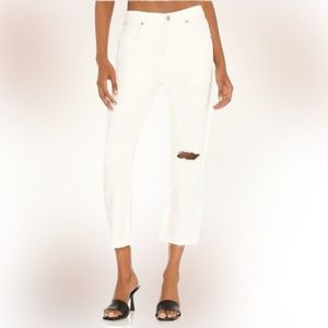 NWOT & Sold Out Citizens of Humanity Corey Crop Slouchy Slim in Greco